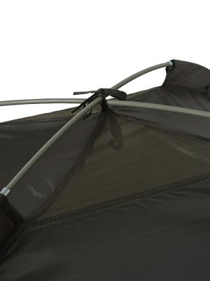 Палатка туристическая 2-местная maclay fisht te 2, 205x150x105 см, трекинговая, однослойная, зелёная