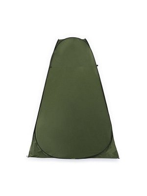 Палатка туристическая для душа и туалета maclay, 150x150x210 см, автоматическая, трекинговая, однослойная, зелёная