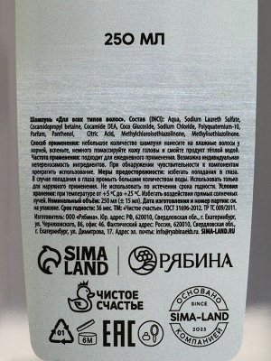 Подарочный набор REALY STRONG, гель для душа и шампунь для волос, 2x250 мл, HARD LINE