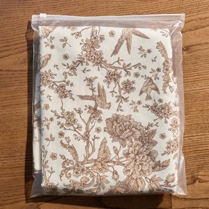 Скатерть ROYAL GARDEN 110x140 см, белая, 100% хлопок, твил с водоотталкивающей пропиткой, 1 шт.