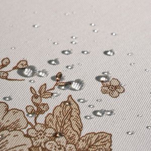 Скатерть ROYAL GARDEN 110x140 см, белая, 100% хлопок, твил с водоотталкивающей пропиткой, 1 шт.