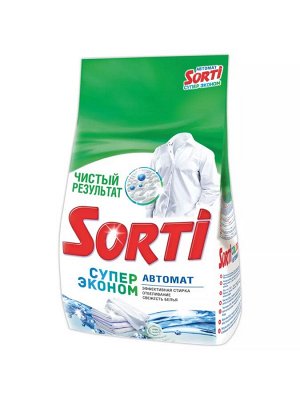 Стиральный порошок Sorti Супер Эконом, автомат, 1500 гр