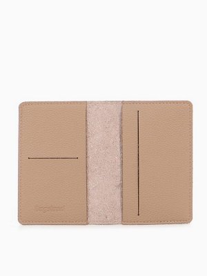 Обложка для паспорта Bagsland, бежевая