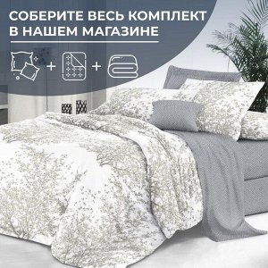 Пододеяльник 2-спальный, сатин "Престиж" (Сказки леса (основа))