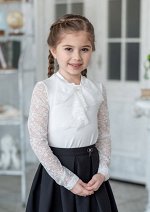 Фрита блузка трикотажная ванильный