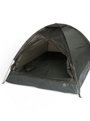 Палатка туристическая 2-местная maclay fisht te 2, 205x150x105 см, трекинговая, однослойная, зелёная
