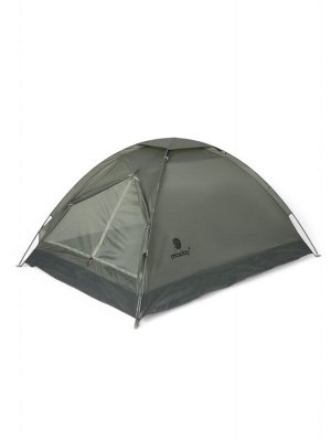 Палатка туристическая 2-местная maclay fisht se 2, 205x150x105 см, трекинговая, однослойная, зелёная