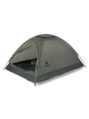 Палатка туристическая 2-местная maclay fisht se 2, 205x150x105 см, трекинговая, однослойная, зелёная