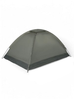 Палатка туристическая 2-местная maclay fisht se 2, 205x150x105 см, трекинговая, однослойная, зелёная