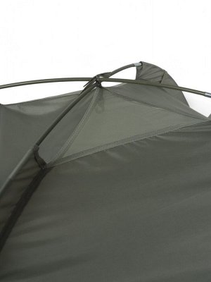 Палатка туристическая 2-местная maclay fisht se 2, 205x150x105 см, трекинговая, однослойная, зелёная
