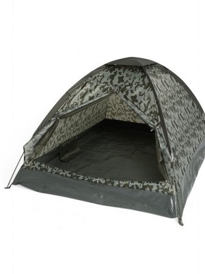 Палатка туристическая 2-местная maclay fisht sme 2, 205x150x105 см, трекинговая, однослойная, цвет МИКС