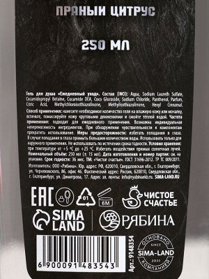 Подарочный набор «С 23 Февраля!»: гель для душа и шампунь для волос, 2x200 мл, HARD LINE