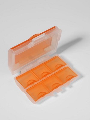 Таблетница «Комбо», 9x7x3.5 см, 7 секций, цвет МИКС