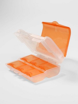 Таблетница «Комбо», 9x7x3.5 см, 7 секций, цвет МИКС