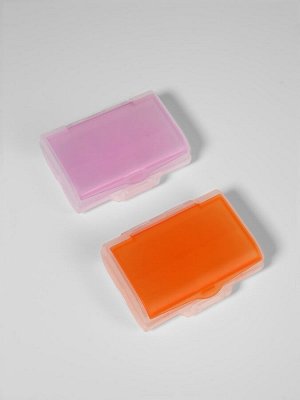 Таблетница «Комбо», 9x7x3.5 см, 7 секций, цвет МИКС