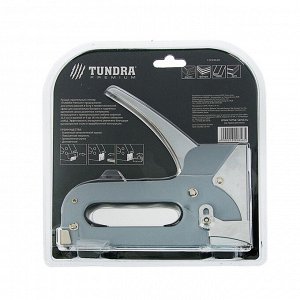 Степлер мебельный TUNDRA, усиленный, металлический корпус, тип скоб 53, 6 - 16 мм
