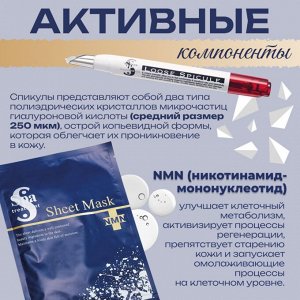 Антивозрастной косметический набор для интенсивного увлажнения и восстановления кожи Spa Treatment eX Loose Spickle & NMN Sheet Mask