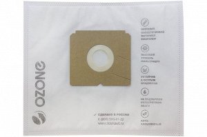 SE-01 Мешки-пылесборники Ozone синтетические для пылесосов ELECTROLUX, AEG, ZANUSSI (3 шт.)