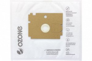 SE-12 Мешки-пылесборники Ozone синтетические для пылесоса ROWENTA (3 шт.)