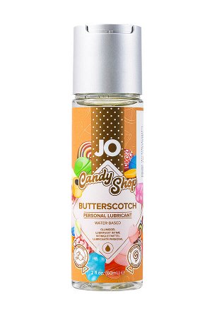 Съедобный лубрикант со вкусом "Ириски" JO H2O Candy Shop Butterscotch, 60 мл