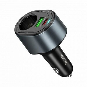 Разветвитель в прикуриватель + зарядное устройство Hoco Z56 240W, PD35W, QC3.0