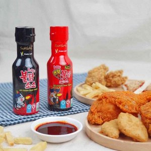 Соус острый, вкус курицы Hot Chicken Flavour Sauce 200г