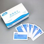 Спиртовые салфетки, 11 х 15 см., 50 шт., 70-80% спирта