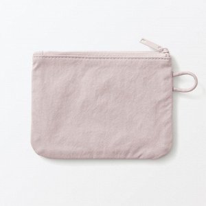MUJI Wrinkle Nylon Flat Pouch – плоский органайзер из жатого нейлона (6х10)