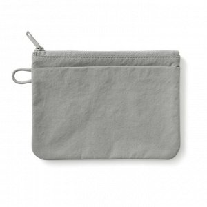 MUJI Wrinkle Nylon Flat Pouch – плоский органайзер из жатого нейлона (13,5х19)