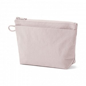 MUJI Wrinkle Nylon Gusseted Pouch – органайзер из жатого нейлона с расширением (21 × 13.5 × 6 см)