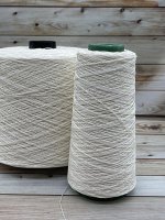 Пряжа для вязания 100 гр, Canapa 100% конопля 440м/100гр Белый