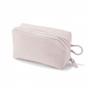 MUJI Wrinkle Nylon Wide-Open Pouch – компактный органайзер из жатого нейлона с широким раскрытием