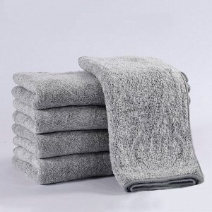 Салфетки из микрофибры с бамбуковым углём 25×25, 2 шт