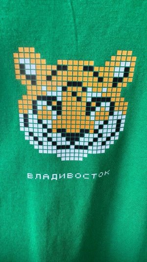 Футболка «Владивосток» зеленая