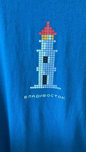 Футболка «Владивосток» синяя