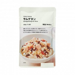 MUJI Rice Topping – топпинг для риса самгетан с женьшенем и курицей