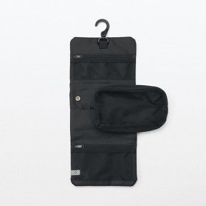 MUJI Polyester Hanging Case with Detachable Pouch – подвесной чехол с съёмным органайзером из полиэстера