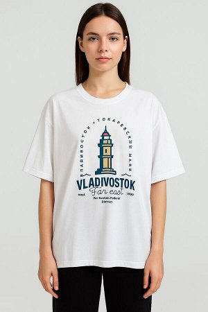 Футболка «Владивосток» белая