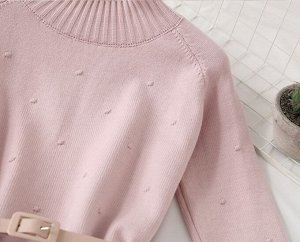 Вязаный свитер + юбка
