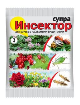 Инсектор Супра 3мл от щитовки/тли/колор.жука/почвен мушек