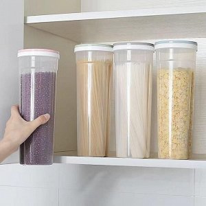 Контейнер для сыпучих продуктов / Банка для хранения круп, макарон, лапши, специй, чая, кофе