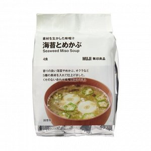 MUJI Seaweed Miso Soup – Мисо-суп с морскими водорослями и мекобу
