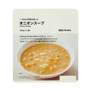 MUJI Onion Soup With 1/3 Daily Vegetables – Луковый суп с овощами