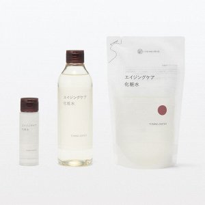 MUJI Aging Care Toning Water – увлажняющий лосьон с антивозрастным уходом