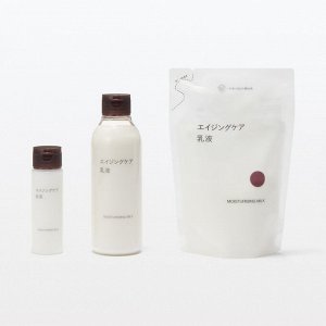 MUJI Aging Care Moisturising Milk – увлажняющая эмульсия с антивозрастным эффектом
