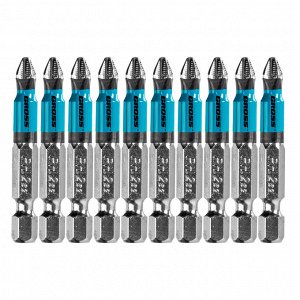 Бита PH2 х 50, сталь S2, 10 шт. Gross