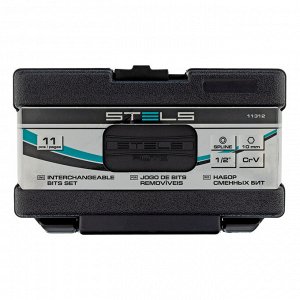 Набор бит SPLINE, шестигранный хвостовик 1/2'', CrV, 10 мм, 11 предметов Stels