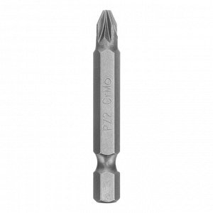 Бита PZ2 x 50, сталь CrMo, 5 шт. Сибртех