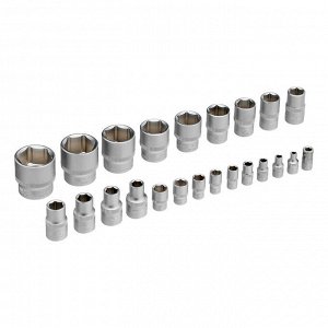 Набор инструментов, 1/2", 1/4", CrV, пластиковый кейс 88 предметов Stels
