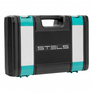 Набор инструментов, 1/2", 1/4", CrV, пластиковый кейс 94 предмета Stels
